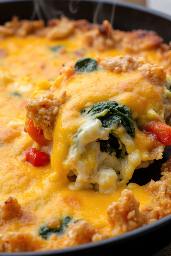 vegetable and cheese casserole
