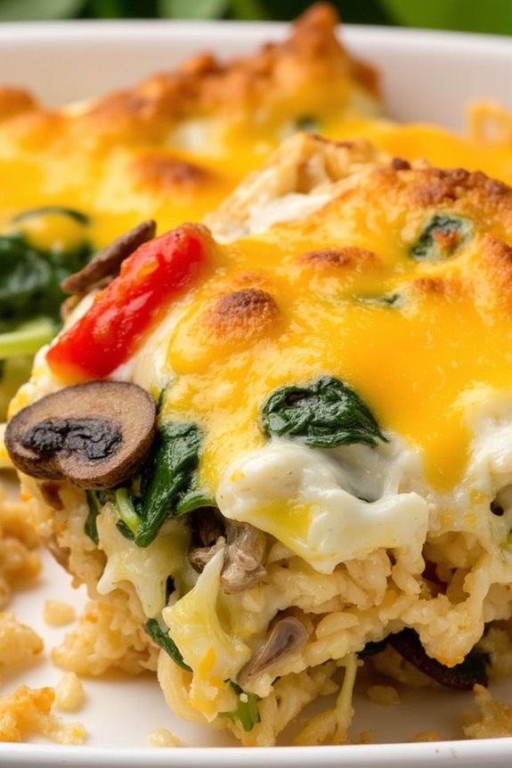 veggie breakfast casserole delight