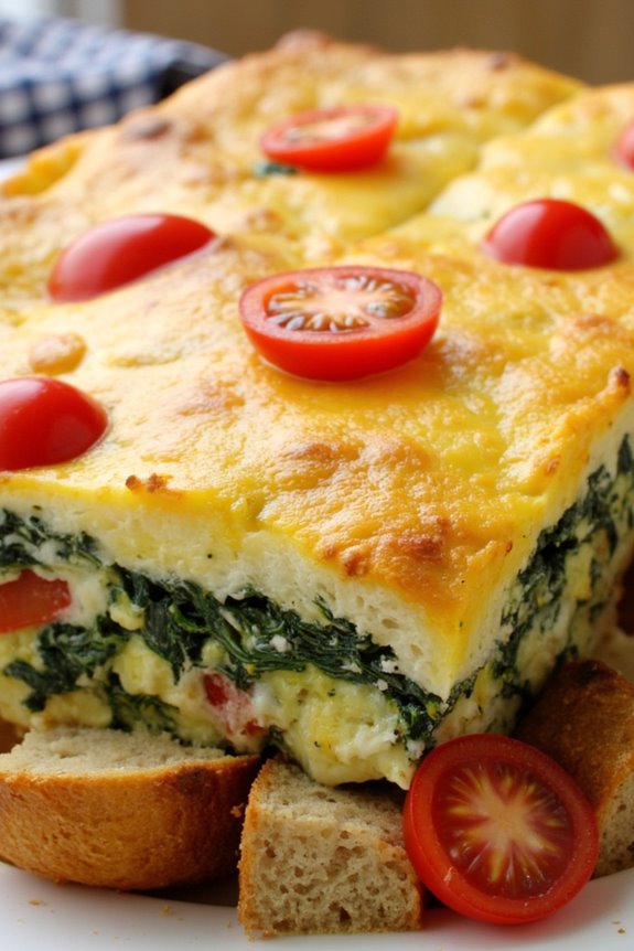 veggie breakfast casserole recipe