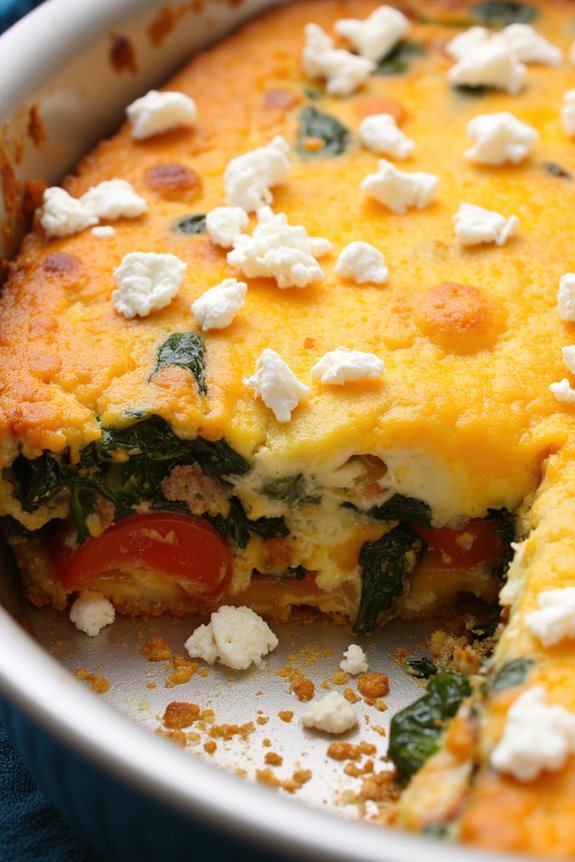 veggie breakfast casserole recipe
