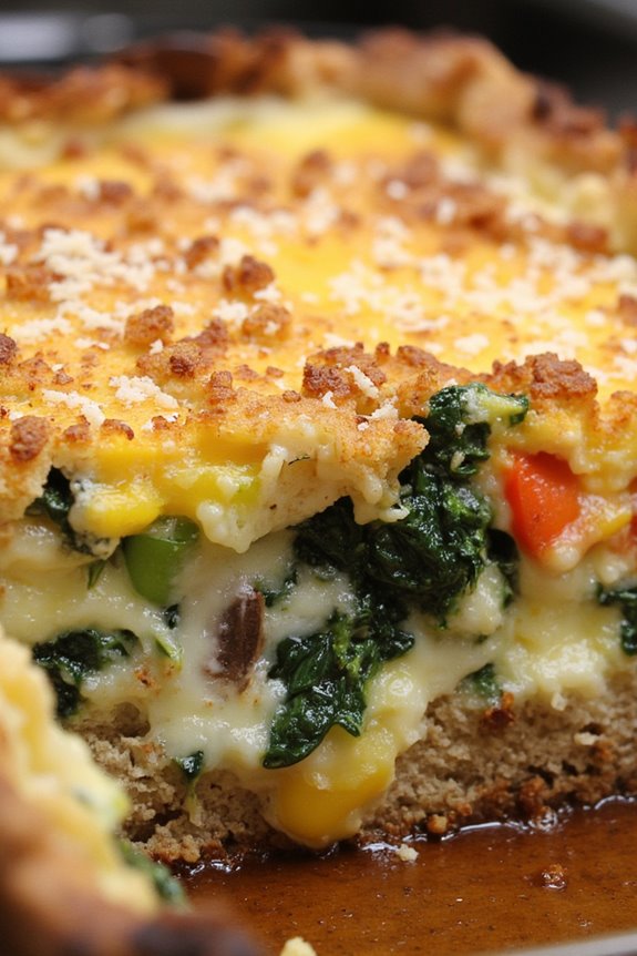 veggie lovers breakfast strata recipe