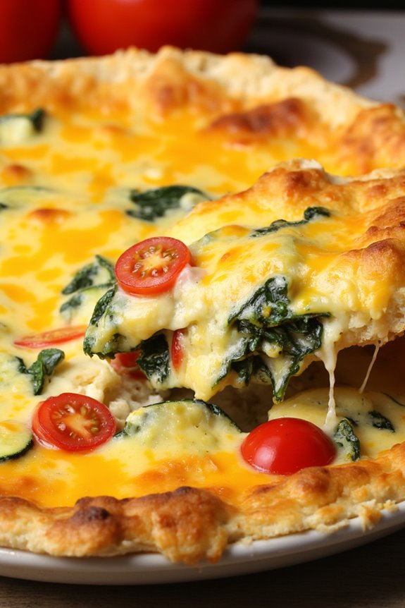 veggie morning casserole delight