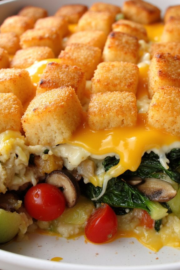 veggie tater tot casserole