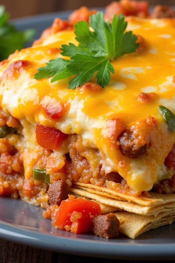 zesty mexican breakfast casserole