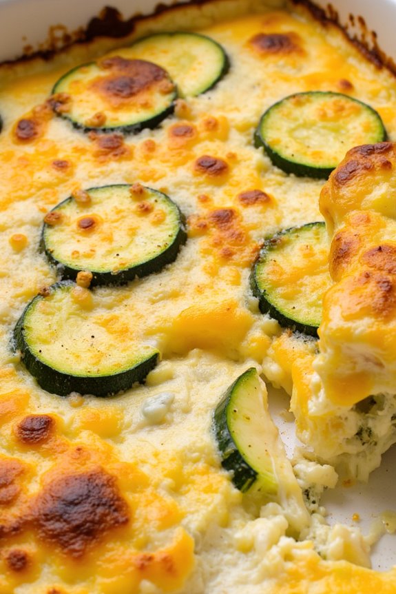zucchini cheese casserole recipe