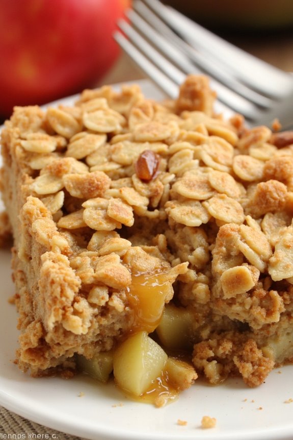 apple cinnamon oatmeal bake