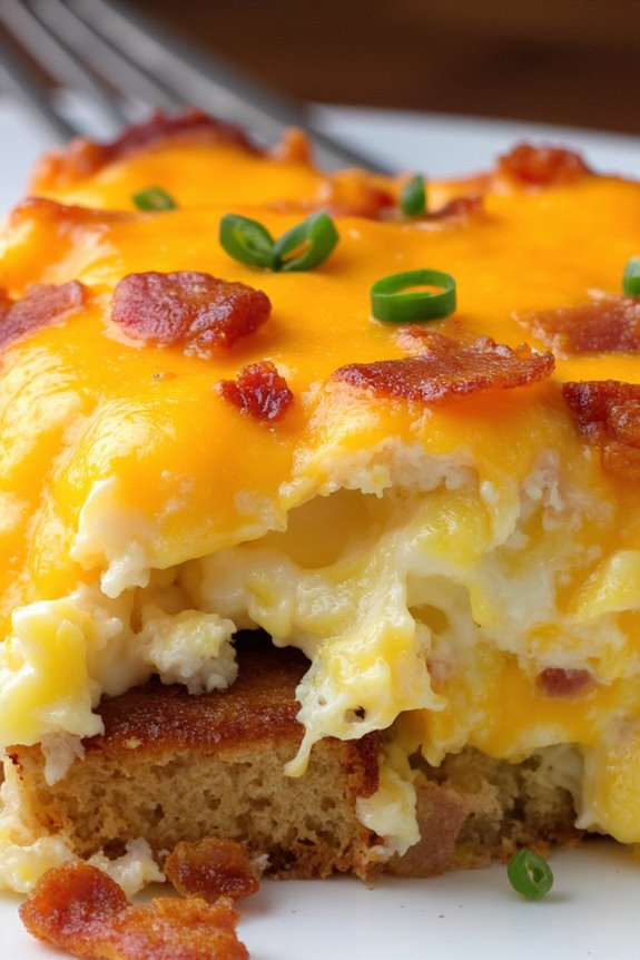 bacon and egg casserole delight