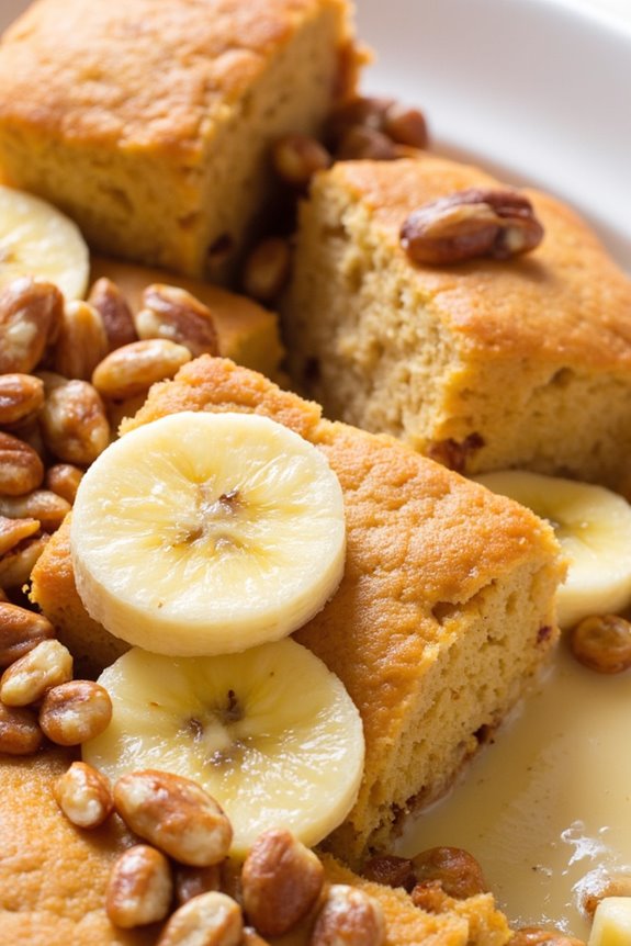 banana bread pudding recipe