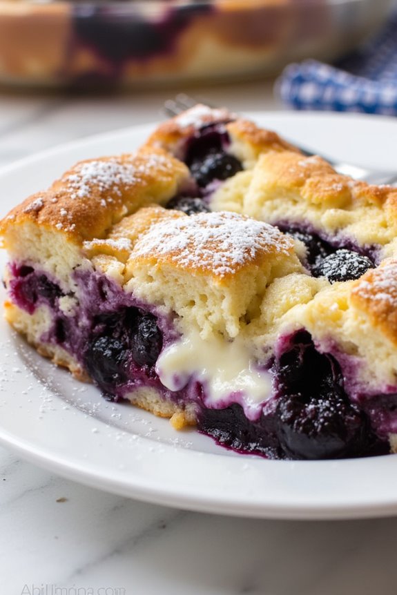 blueberry cream cheese casserole