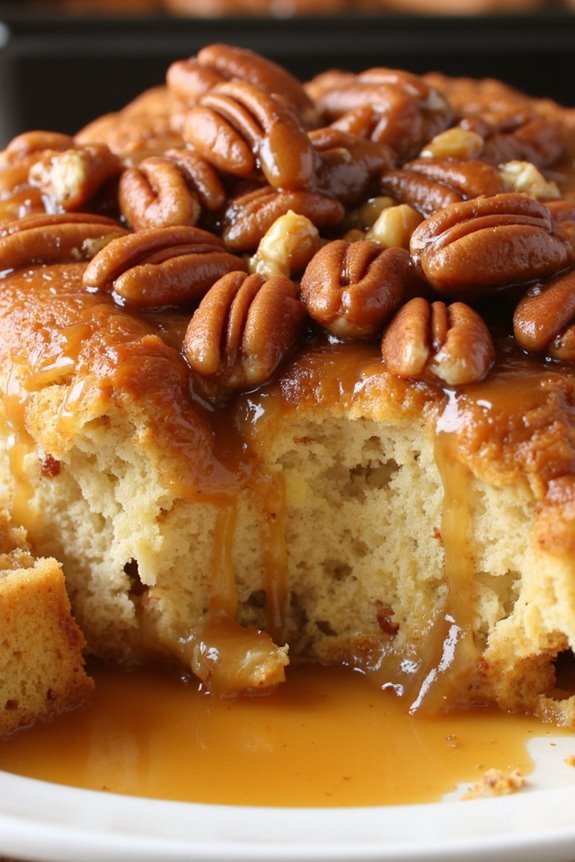 caramel pecan breakfast casserole