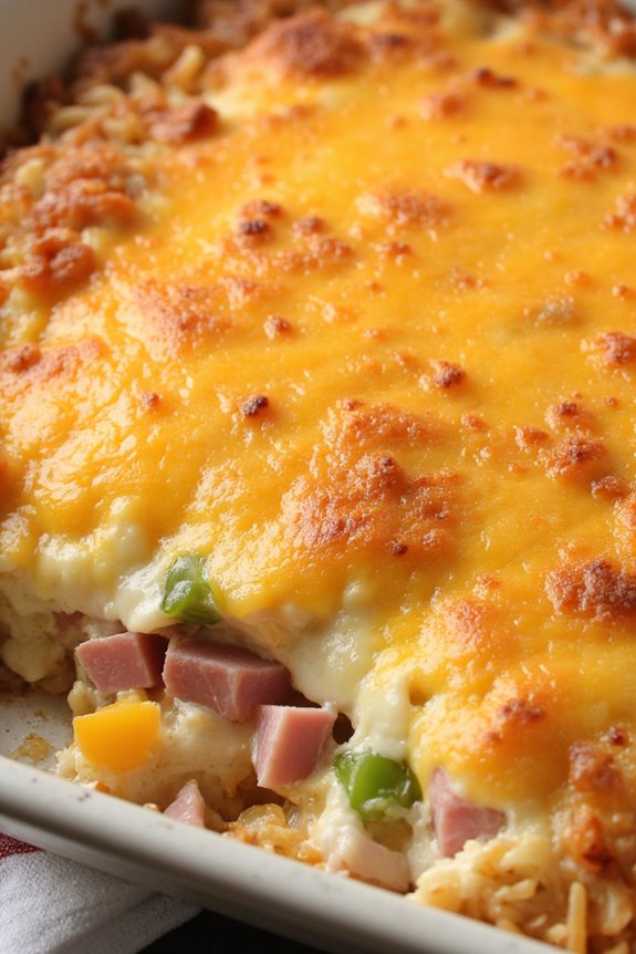 cheesy hash brown casserole delight