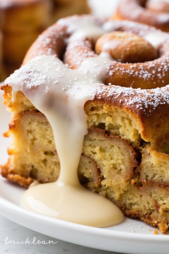 cinnamon roll breakfast casserole