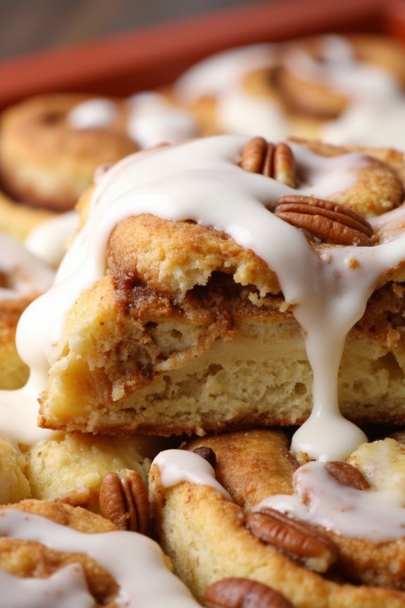 cinnamon roll breakfast casserole