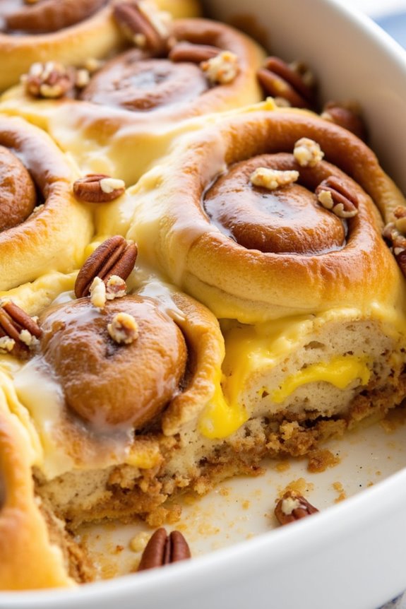 cinnamon roll breakfast casserole