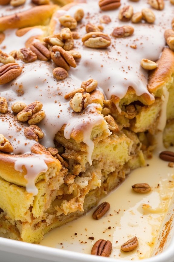 cinnamon roll breakfast casserole