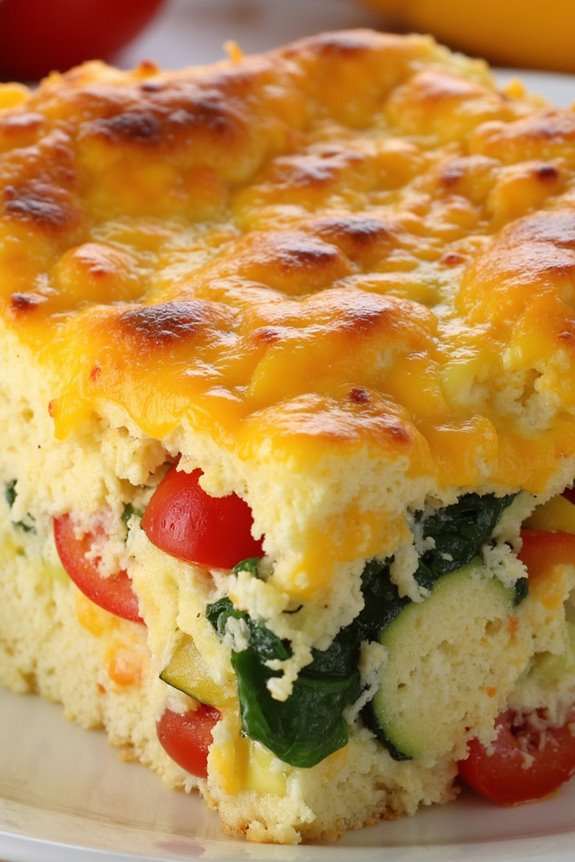 colorful veggie casserole delight