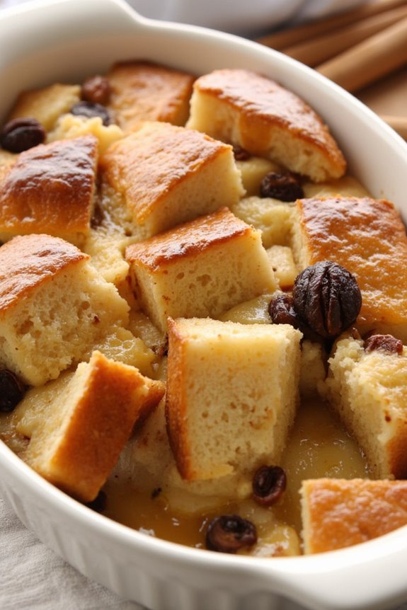 comforting apple raisin casserole