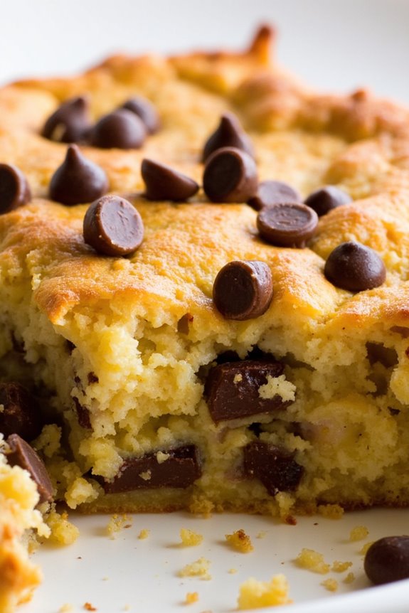 decadent banana bread casserole