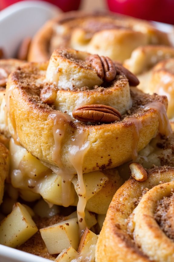 delicious apple cinnamon casserole