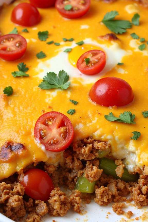 delicious mexican breakfast casserole