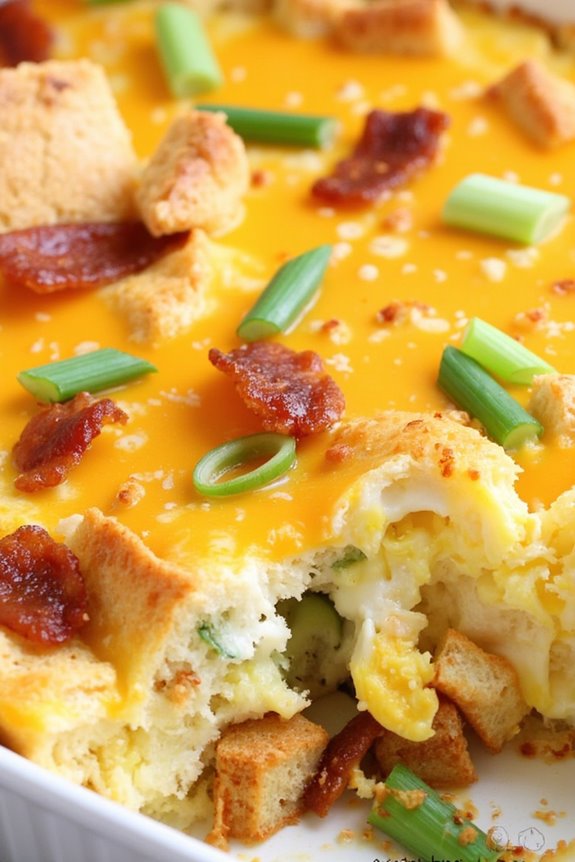 gluten free bacon egg casserole