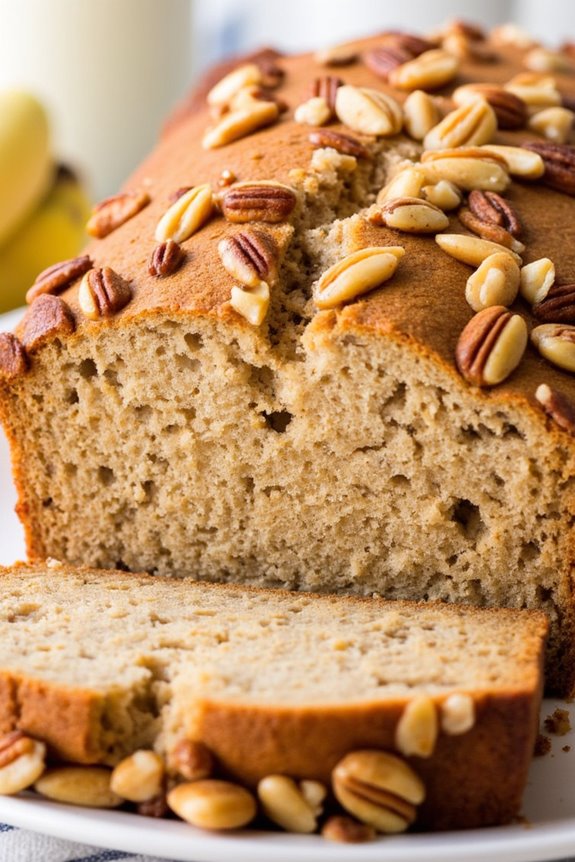 gluten free banana nut loaf