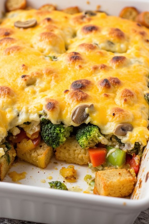 gluten free veggie breakfast casserole