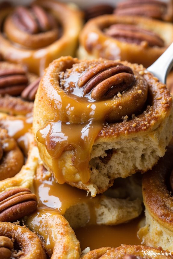 gooey caramel pecan casserole