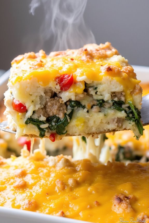 grain free breakfast casserole recipe