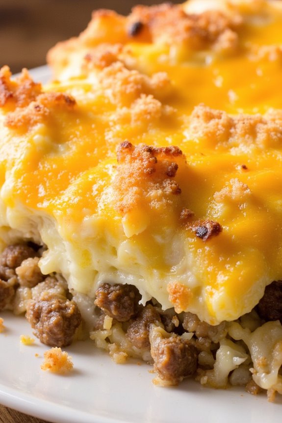 hearty breakfast casserole delight