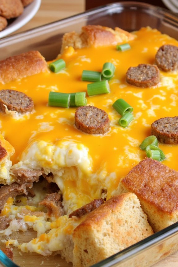 hearty breakfast casserole recipe