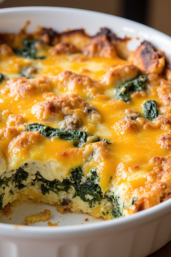 hearty breakfast casserole recipe