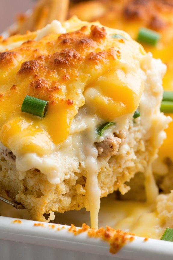hearty breakfast hashbrown casserole