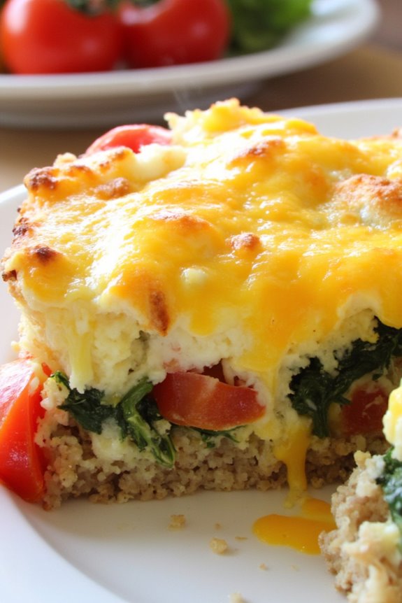 hearty protein packed breakfast casserole