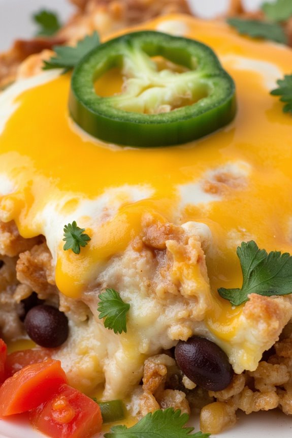 hearty southwest breakfast casserole
