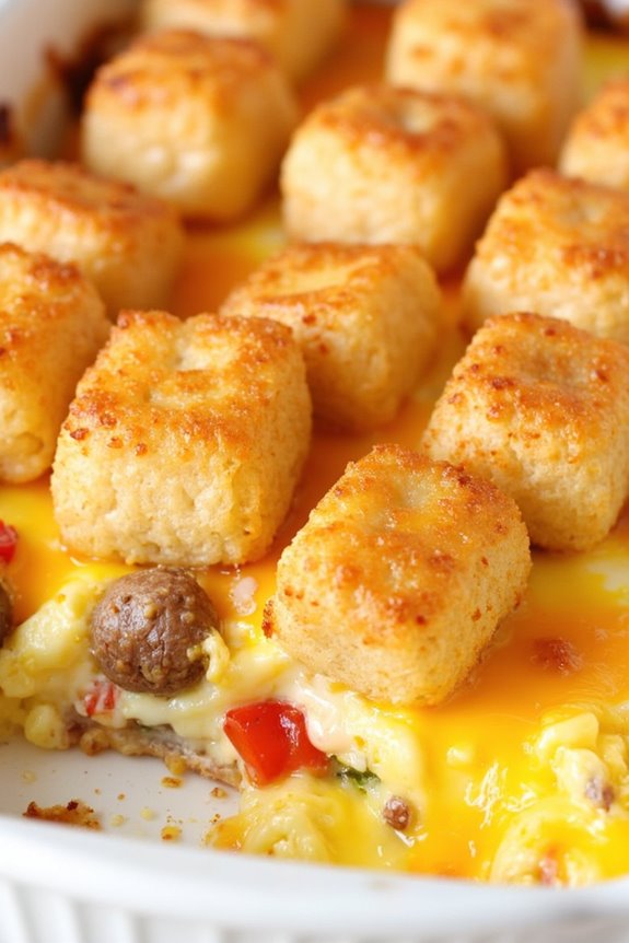 hearty tater tot casserole