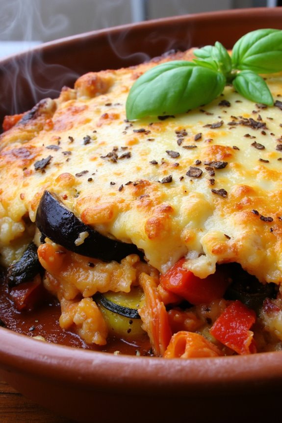 hearty vegetarian breakfast casserole