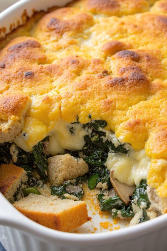 hearty vegetarian breakfast casserole