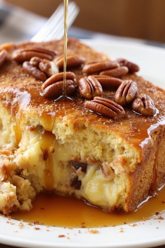maple pecan french toast casserole