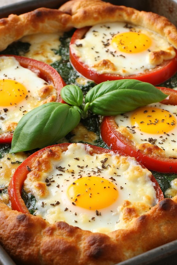 mediterranean italian egg bake