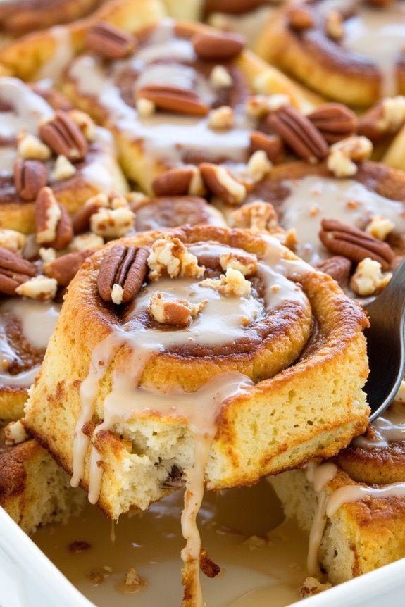 overnight cinnamon roll casserole
