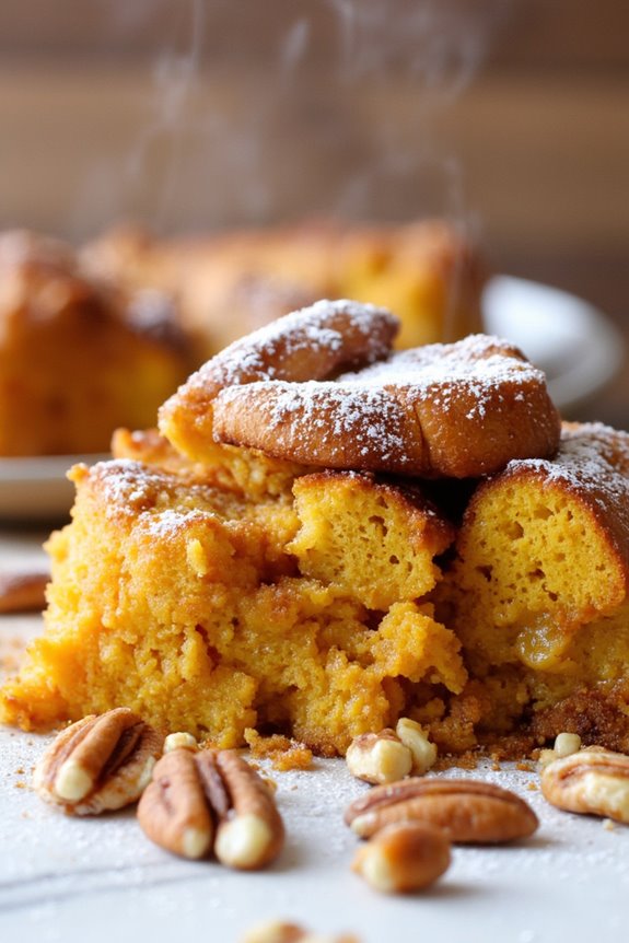 pumpkin spice breakfast casserole