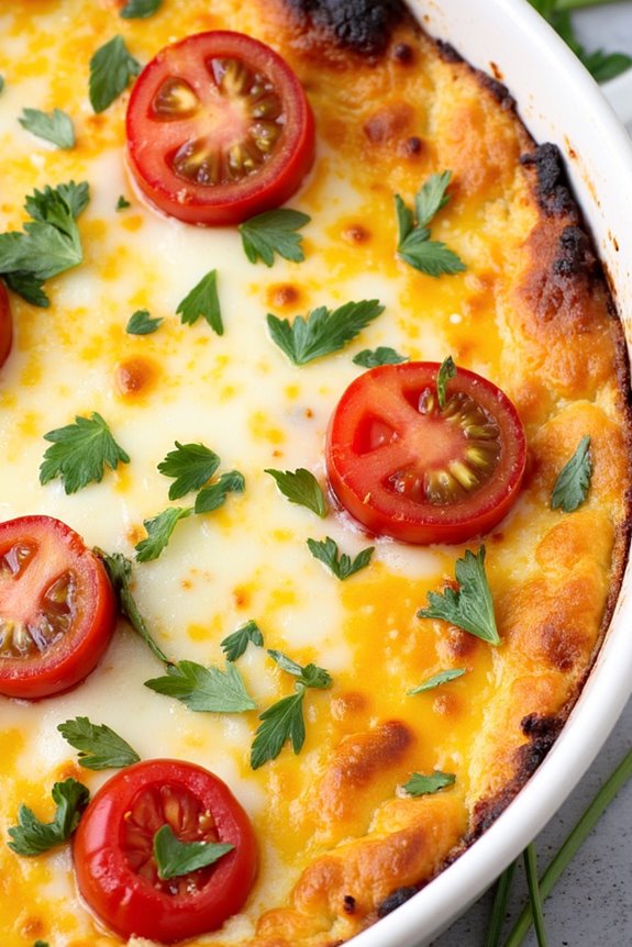 quick and easy egg bake