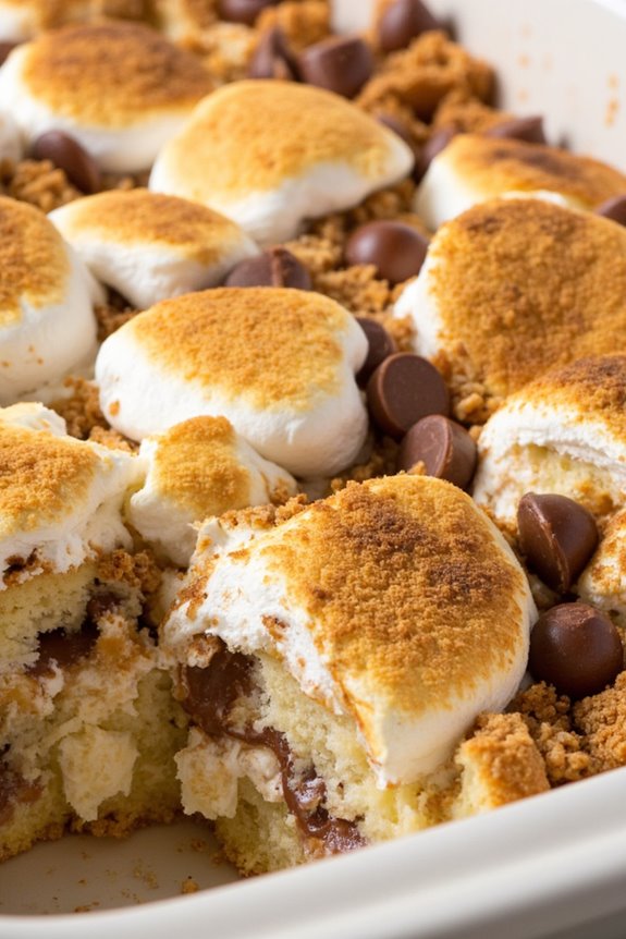 s mores breakfast casserole delight