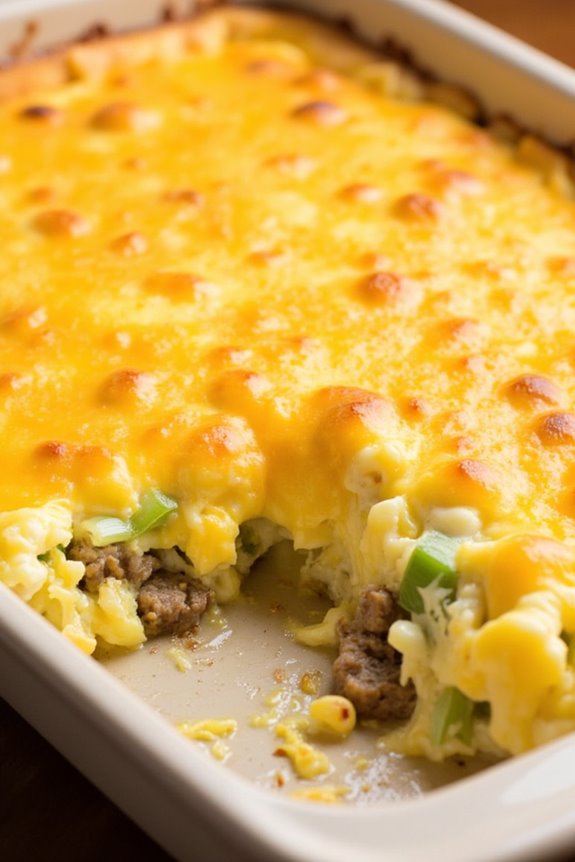 sausage and egg casserole