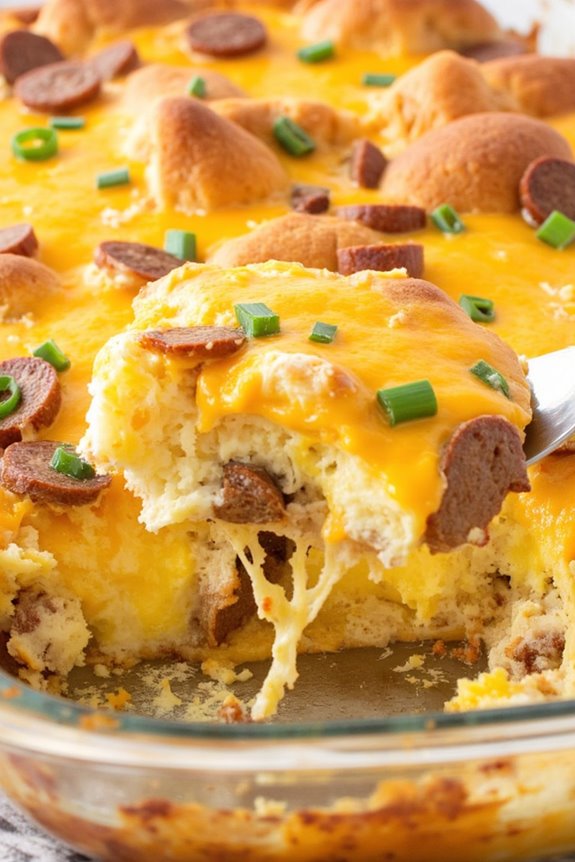sausage and egg casserole