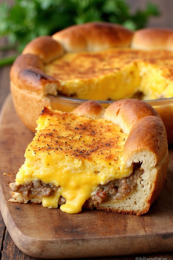 sausage and egg casserole