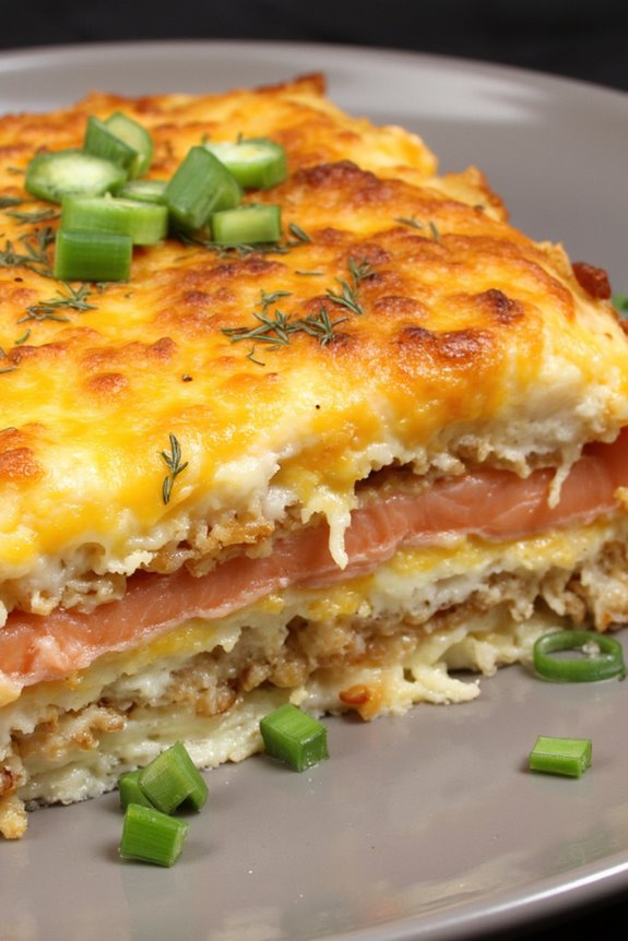 smoked salmon hashbrown casserole