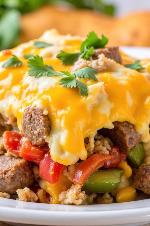 tex mex breakfast casserole delight