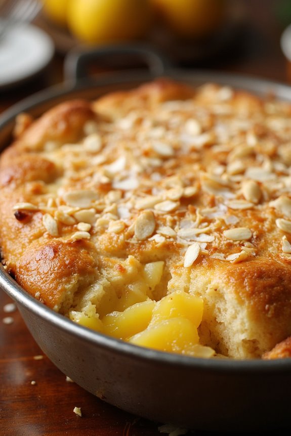 tropical coconut pineapple casserole